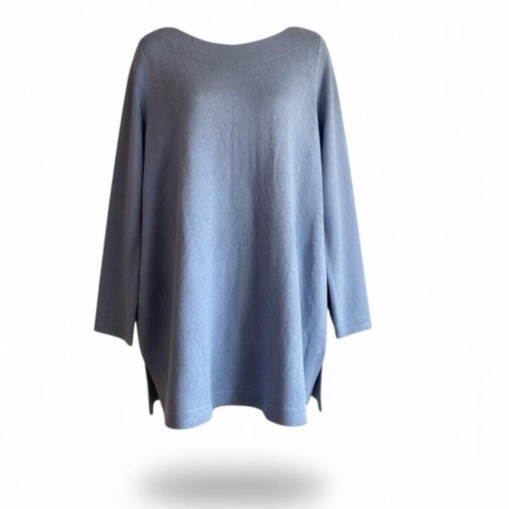 J.Jill ribbed detailed boatneck sweater NWT size Medium